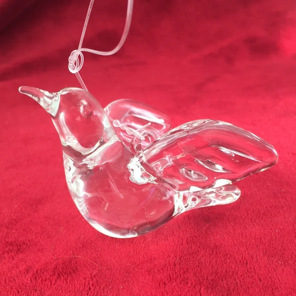 Blown Glass Ornament w/Hanger Loop